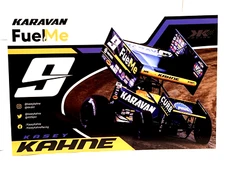2023 KASEY KAHNE KKR #9 FUELME KARAVA WORLD OF OUTLAWS SPRINT CAR DIRT POSTCARD