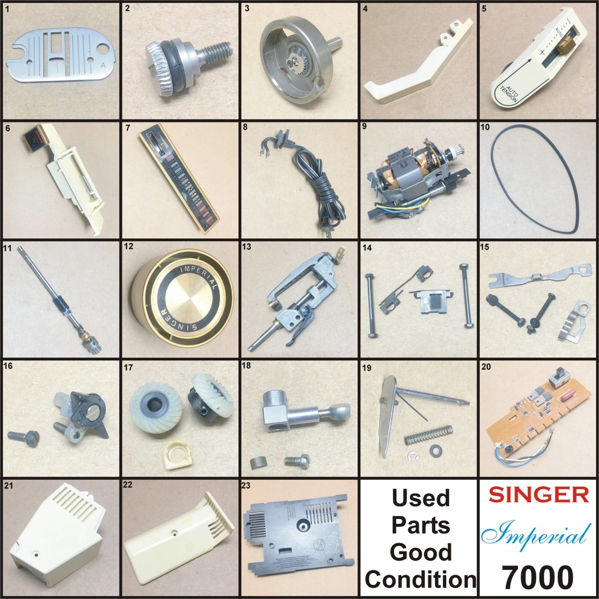 Genuine SINGER Imperial 7000 Parts In Good Condition Most Fit