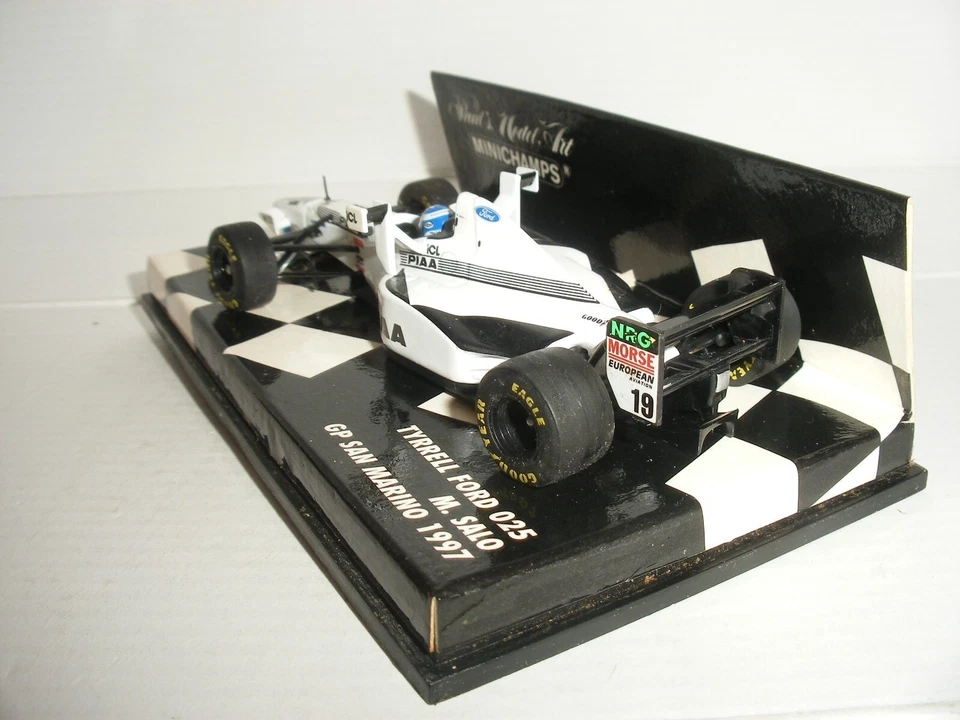 TYRRELL FORD 025 #19 GP SAN MARINO 1997 SALO MINICHAMPS 430970029 1:43 F1 - Photo 3/3