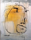 Original Abstract Expressionism 12x16 Person Living Room Signed Fine Art 383 — photo 2