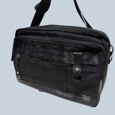 PORTER YOSHIDA HEAT Shoulder Bag Black Japan ...