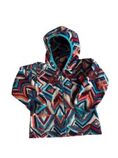 Patagonia Synchilla Full Zip Youth Small Fleece Sweatshirt Jacket Geometric
