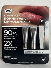 Roc Lip Volumizer with Hyaluronic Acid Collagen 2 Pack 0.34 floz Expire:09/28