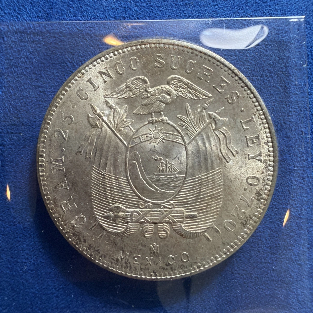 Silver 1943 Year Ecuadorian Coins for sale | eBay