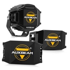 4 inch Pod Light Covers, Black Cube Offroad Light 4 inch black led pod cover