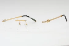 CHARRIOL PC75081-C01-58 Eyeglasses Size 58mm 18mm 0mm gold Men