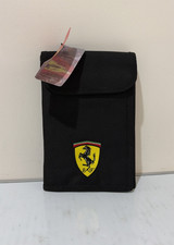 NEW Scuderia Ferrari Black Official Wallet Credit Card Holder Money Travel Pouch