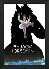 BoJack Horseman Framed Wall Art Poster Canvas Print Picture