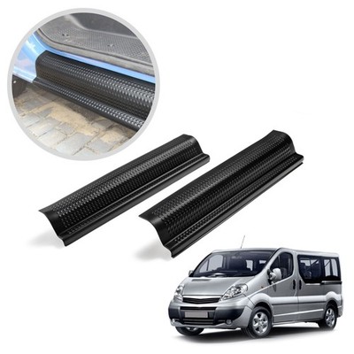 Schwellerleisten für Opel Vivaro A (X83) 2001-2014 Schwarz Matt