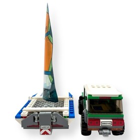 Lego City: 4x4 with Catamaran (60149) Complete with Minifigures Retired 2017