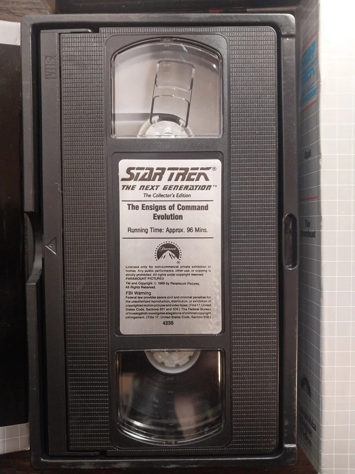 4 Star Trek The Next Generation Encounter at Farpoint VHS Collector's Edition - Image 2 of 4