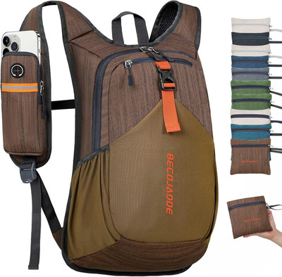15L Small Hiking Backpack for Men Women Foldable Packable Back Pack Ultralight H