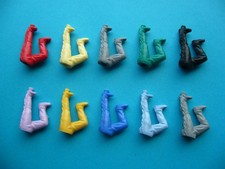 Timpo Indianer Unterteile / 10 auf einem Bein stehende Indianerunterteile -