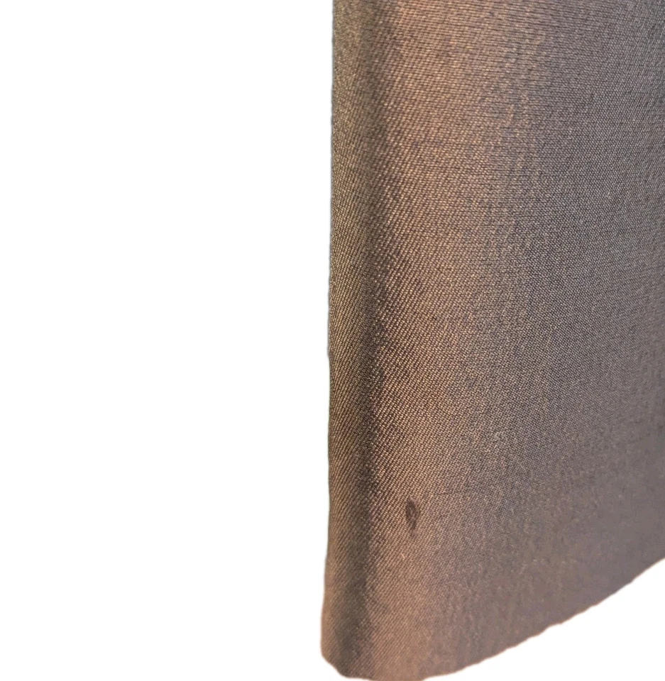 Vestido decote em V marrom cobre mistura lã-seda cristal enfeitado da Prada - Imagem 4 de 4