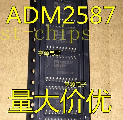 2 PCS ADM2587EBRWZ SOP-20 ADM2587E BRWZ ADM2587 Signal and Power Isolate   *cm