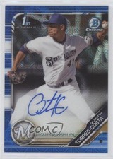 2019 Bowman Chrome Prospects HTA Choice Refractor Quintin Torres-Costa Auto 2f9
