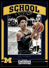 2017 Panini Contenders Draft Picks #26 D.J. Wilson School Colors