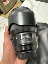 Sigma 85mm f/1.4 DG HSM Art Lens Canon EF Mount In Great Condition
