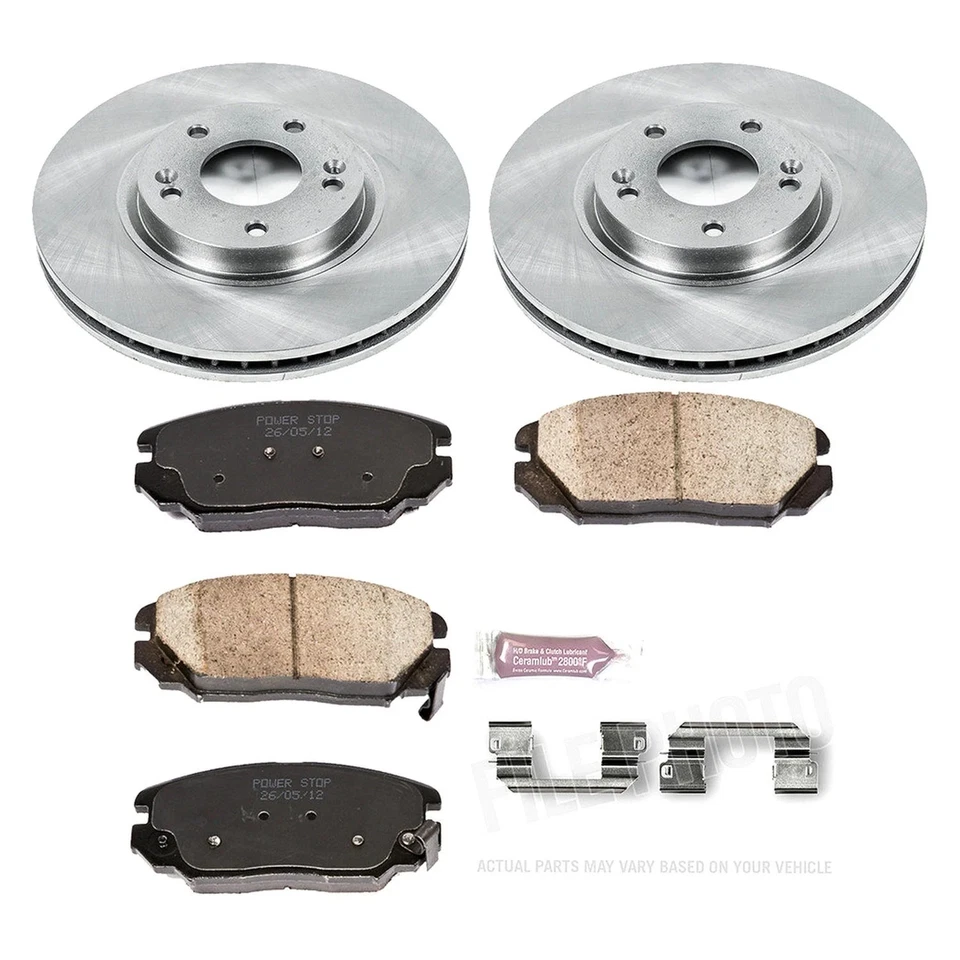 PowerStop KOE4647 Brake Kit For Hyundai Sonata 2006-2009 Front Foto 2 de 4