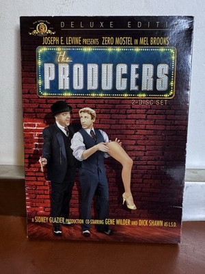 The Producers (DVD, 1968, 2-Disc Set, Deluxe Version) Zero Mostel Gene Wilder