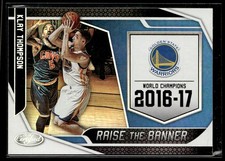 2019-20 Panini Certified Klay Thompson Raise the Banner HSC