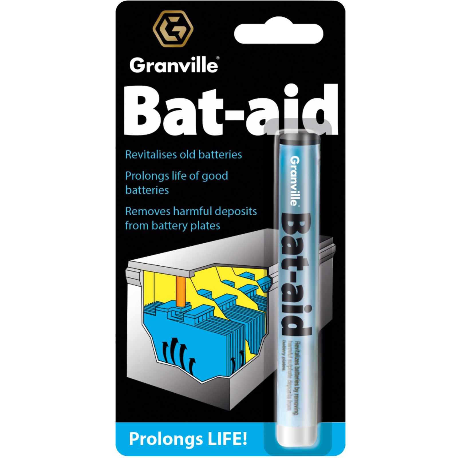 Bat Aid Car Battery Tablets Prolongs Life Revitalises Old Batteries