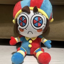 Amazing Digital Circus Pomni Plush Doll, Soft Multicolor Small 6-14 in