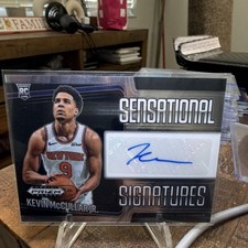 2024-25 Panini Prizm Black Kevin McCullar Jr. RC Auto Knicks #SS-KMJ