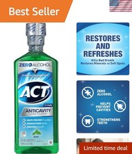 Anticavity Fluoride Mouthwash Mint 36 fl oz Pack of 2 - Fresh Breath Solution