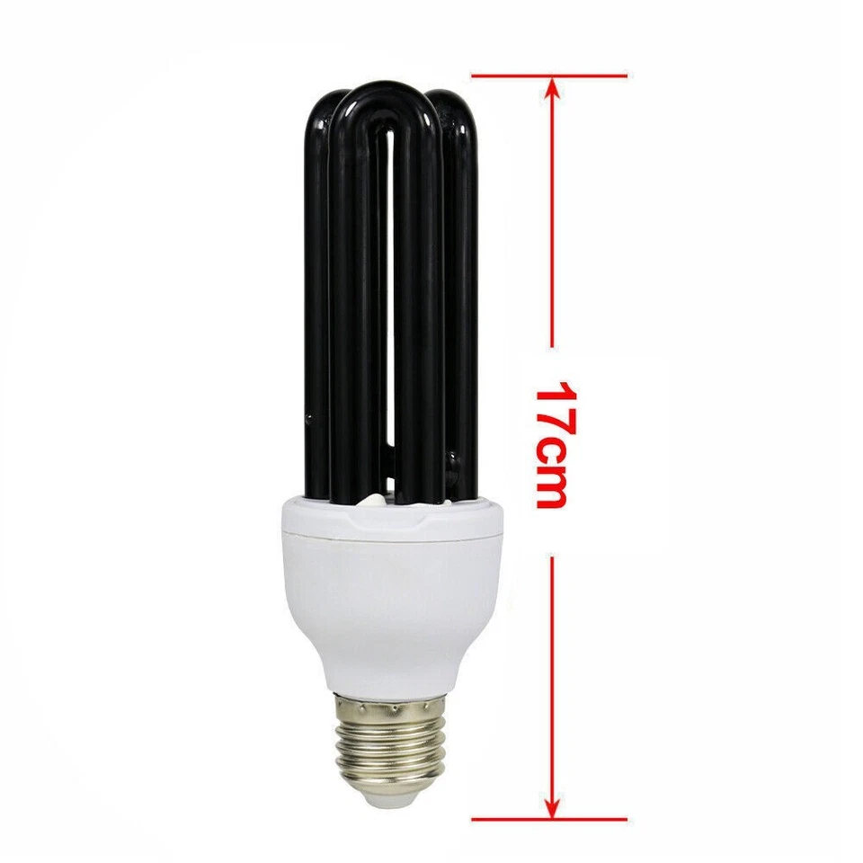 E27 Black Light Bulb 40W - UV Light for Glow in the Dark Party & Decorations - Image 3 of 4