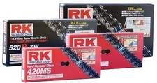 RK 428R-XW Steel Motorcycle Chain 70-114 Links Rivet