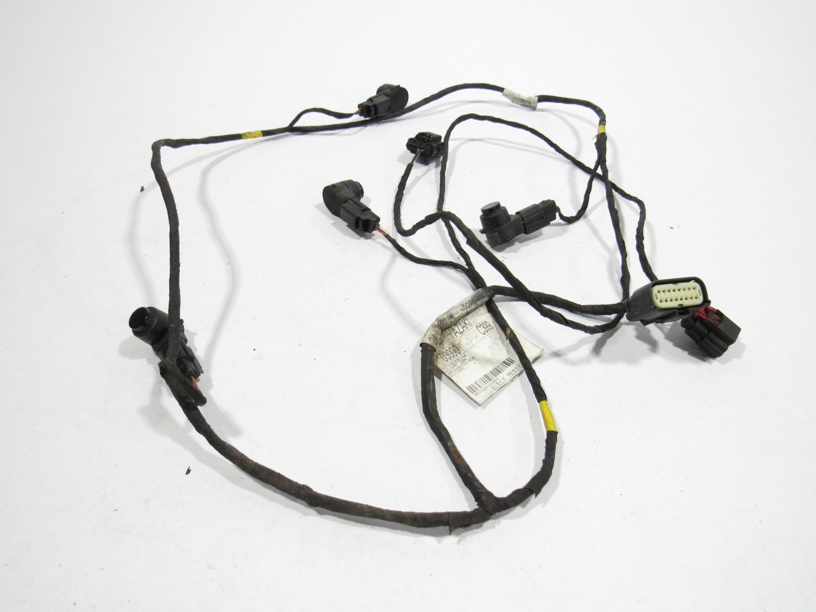 14-19 Maserati Quattroporte 2016 Rear Bumper Parking Sensor Wiring Set 4 PCS ;:M