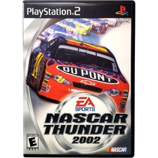 NASCAR Thunder 2002 - Sony Playstation 2 case with manual
