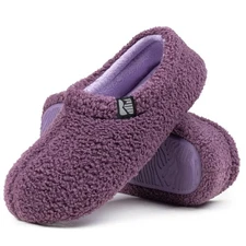 RockDove Women's Fleece Indoor Slipper Size 9-10 Violet