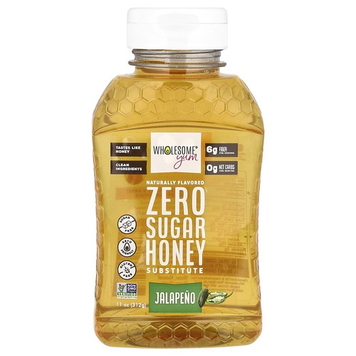 Zero Sugar Honey Substitute, Jalapeno, 11 oz (312 g)