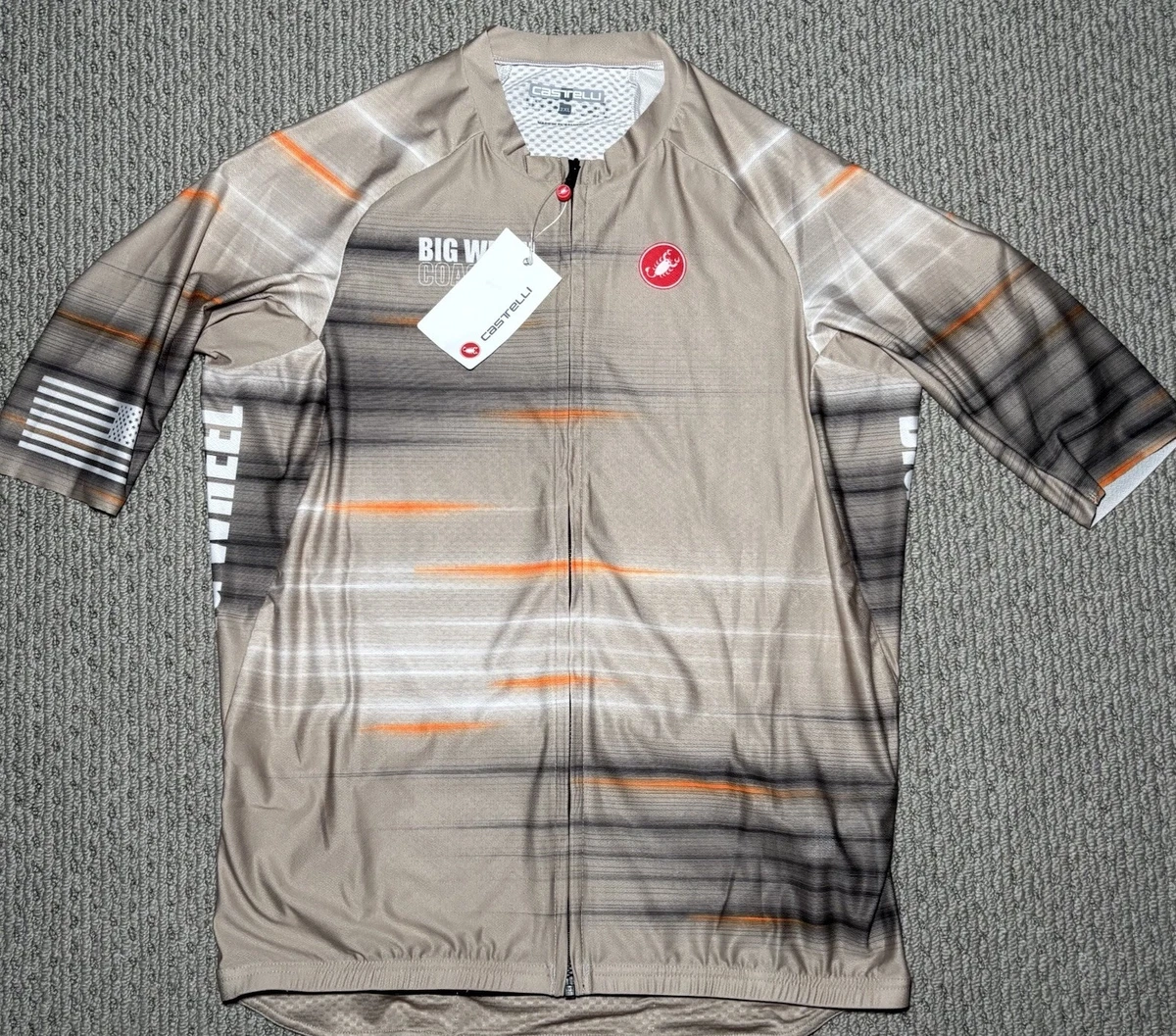 Veste Castelli Squadra Homme 2XL - Coupe-vent Légère Pour Cyclisme, Noir