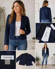 Calvin Klein Women's Open Front Jacket / Blazer
