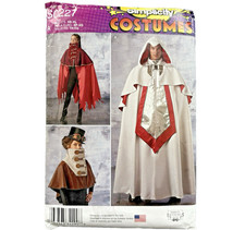 Simplicity Assassin Costume Pattern Video Cape Hood Steampunk S0227 XS S M L XL