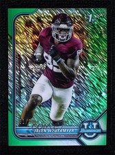 2021 Bowman U Chrome Prospects Green Shimmer Refractor 51/99 Jalen Wydermyer s9z