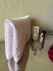 NIB Dior Pink Satin CD Logo Padded Clutch Cosmetic-GWP- and J’adore Pink Max — photo 4