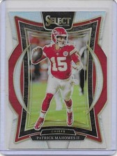 2024 Panini Select Concourse Silver Die-Cut Prizm Patrick Mahomes II Chiefs QB