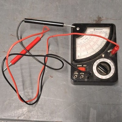 Monarch Analog Handheld Multimeter Vintage DC/AC Voltage Current Resistance