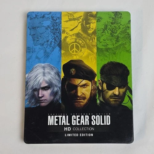 Metal Gear Solid HD Collection Limited Edition Steelbook PS3 Playstation 3
