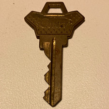 Comet Arrow Lock Corp Key C27168 New York Made in USA