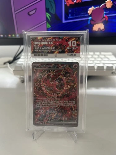 ACE Grading 10 Oricorio ex 024 2025 Black Star Promo English Holo Promo