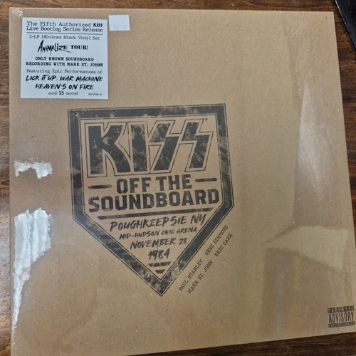 KISS- LIVE AT POUGHKEEPSIE NY NOVEMBER 28 1984 BOXSET VINYL RECORDS SEALED