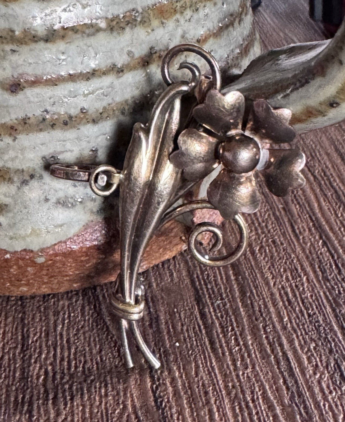 Vintage Ornate Brass Floral Brooch ~ JJ33 | eBay