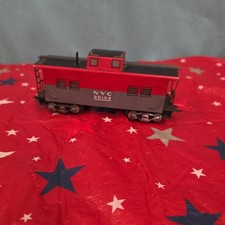 Marx Toy Trains New York Central Caboose 20102 Metal Black Red Gray Vintage
