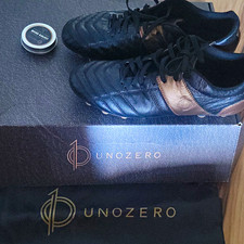 Unozero Modelo 1.0 Black FG Soccer Cleats Shoes - US Size 7