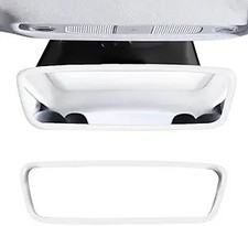 Silicone Protector Frame Compatible with Model 3 Y X S. White 